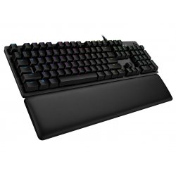Logitech G G513 CARBON LIGHTSYNC RGB Mechanical Gaming Keyboard, GX Brown