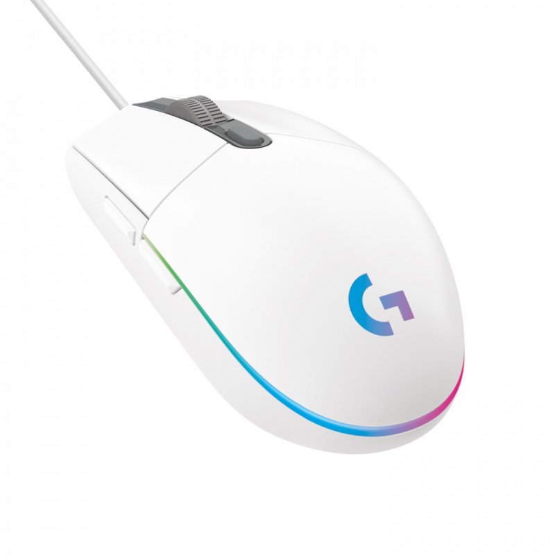 Logitech G203 LightSync Blanc