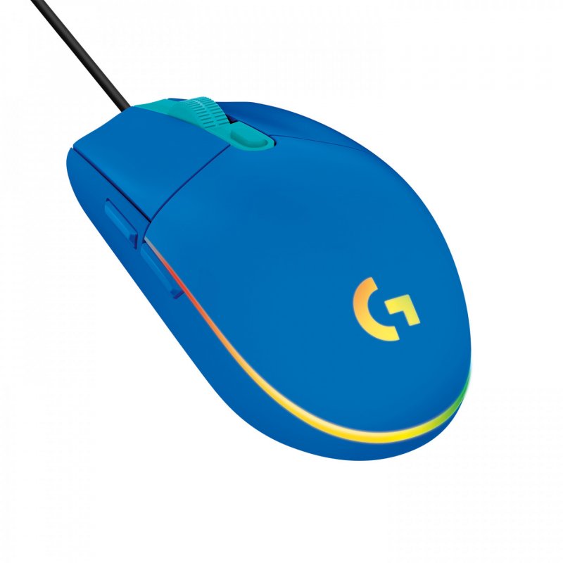 Logitech G203 LightSync Bleu