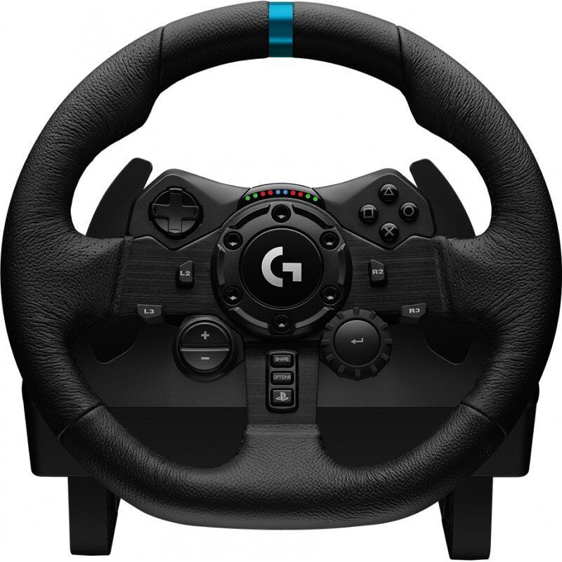 Logitech G G923 Noir USB 2.0 Volant + pédales Analogique/Numérique PC, PlayStation 4, PlayStation 5