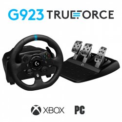 Logitech G G923 Racing Wheel and Pedals for Xbox X|S, Xbox One and PC