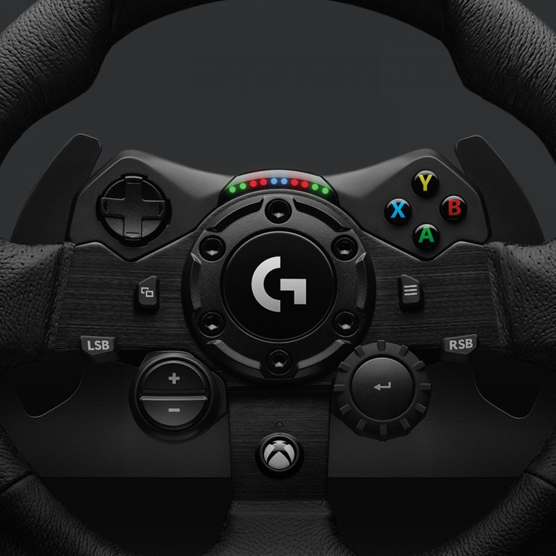 Logitech G G923 Racing Wheel and Pedals for Xbox X|S, Xbox One and PC