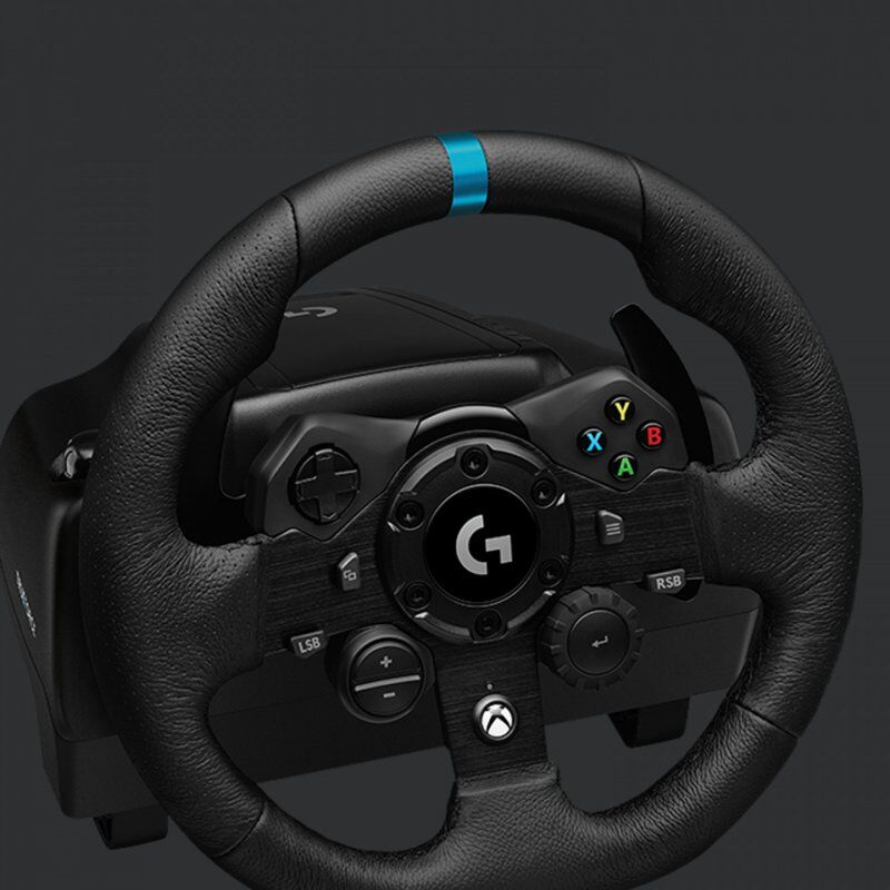 Logitech G G923 Noir USB 2.0 Volant + pédales Analogique/Numérique PC, Xbox One, Xbox Series S, Xbox Series X