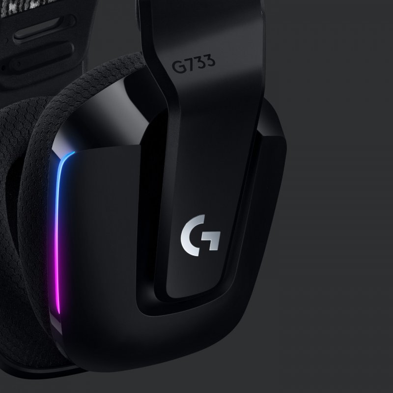 G733 LIGHTSPEED WIRELESS RGB GAMING HEADSET BLACK EMEA