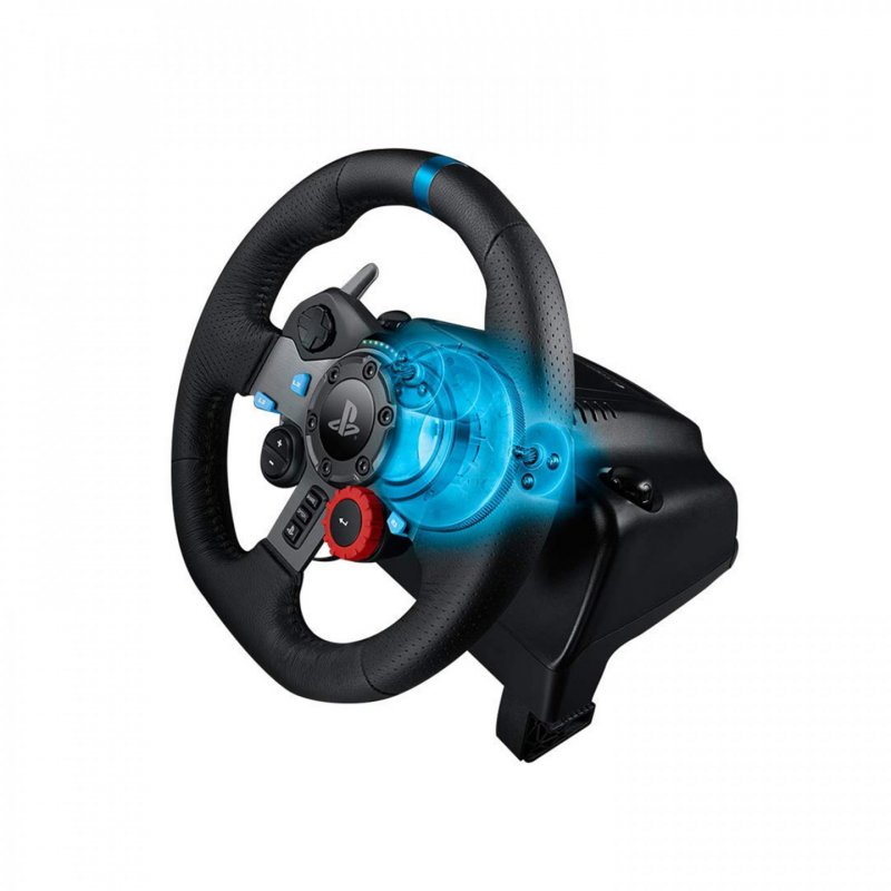 Logitech G G29 Driving Force Noir USB 2.0 Volant + pédales Analogique/Numérique PC, PlayStation 4, PlayStation 5, Play