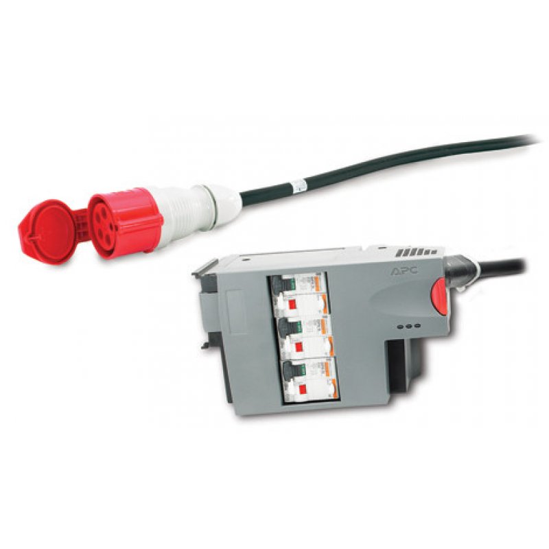 POWER DIST. MOD 3 POLE 5 WIRE RCD 32A IEC309