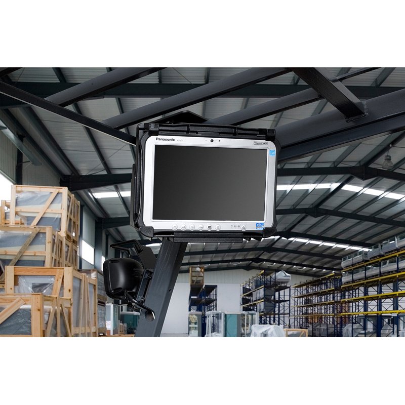 OVERHEAD GUARD MOUNT WITH DUAL CLAM SHELL