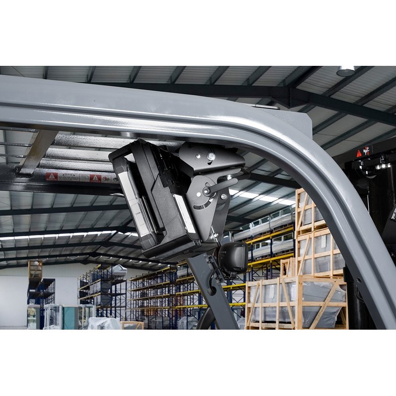 OVERHEAD GUARD MOUNT WITH DUAL CLAM SHELL