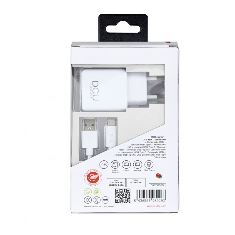 DCU Advance Tecnologic 37250000 chargeur d'appareils mobiles Moniteur vidéo pour bébé, Lecteur de code barre, Tondeus