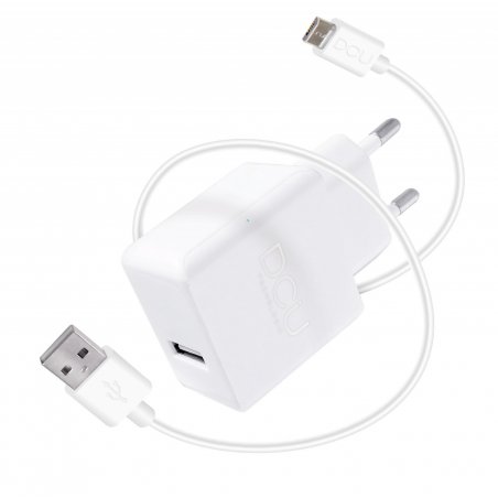 USB CHARGER 5V 2.4A MICRO USB CABLE 1M