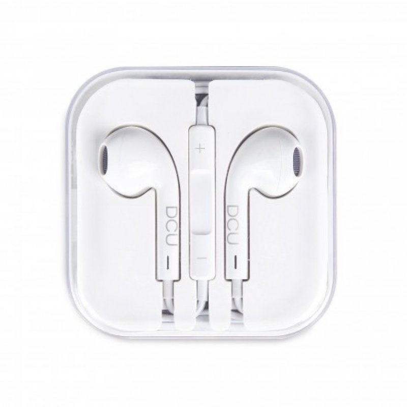 DCU Advance Tecnologic 34151000 headphones/headset Wired In-ear Calls/Music White