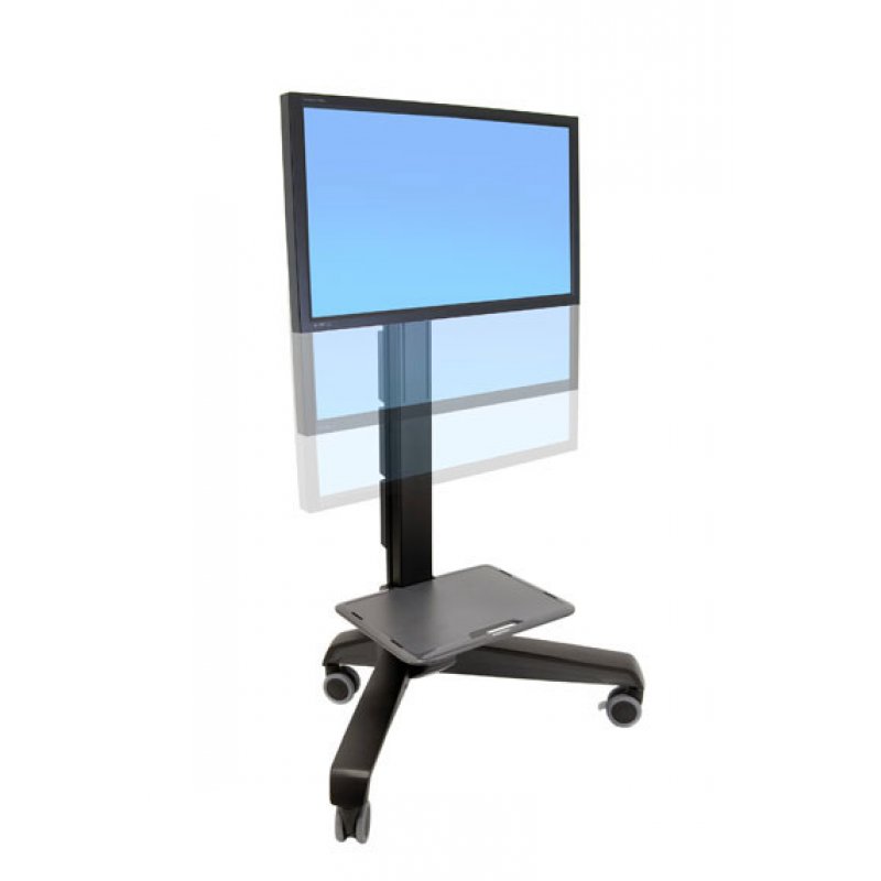 Ergotron Neo-Flex Mobile MediaCenter LD Black Flat panel Multimedia cart
