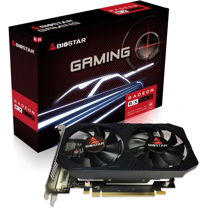 Carte Graphique AMD Radeon Biostar compatible RX 560 D5 4Go