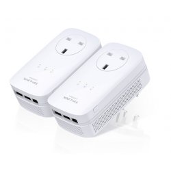 TP-Link TL-PA8030PKIT 1200 Mbit/s Ethernet/LAN Blanc 2 pièce(s)