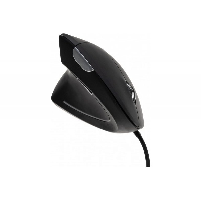 Souris filaire Dacomex compatible Verticale pour gauchers V150U (Noir)