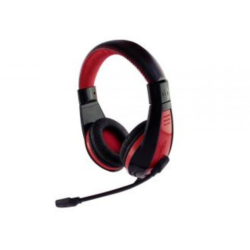 Casque Micro Nemesis (Noir/Rouge)