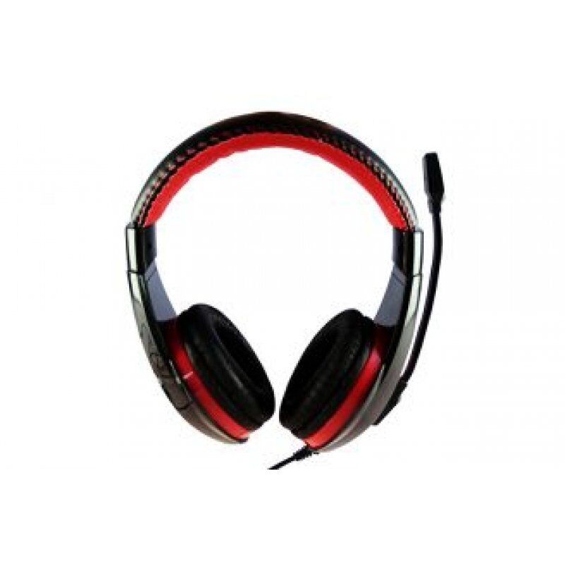 Casque Micro Nemesis (Noir/Rouge)