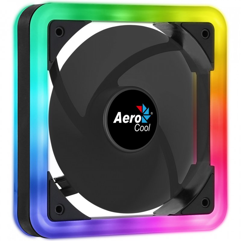 Ventilateur de boitier AeroCool compatible Edge RGB 14cm (Noir)