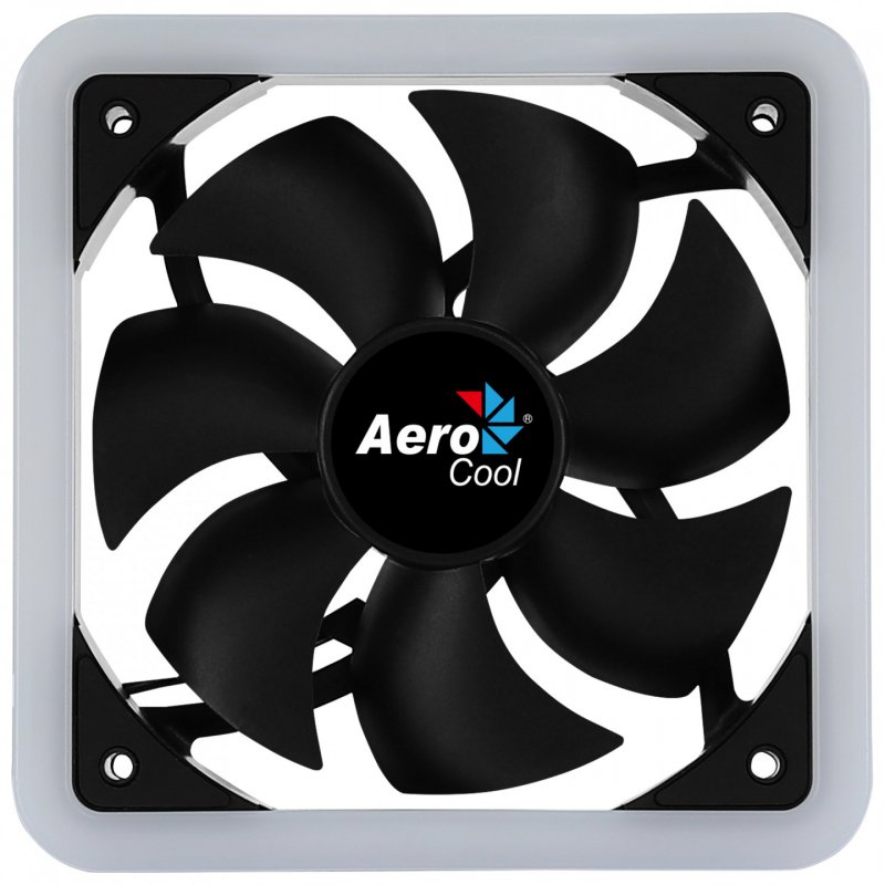 Ventilateur de boitier AeroCool compatible Edge RGB 14cm (Noir)