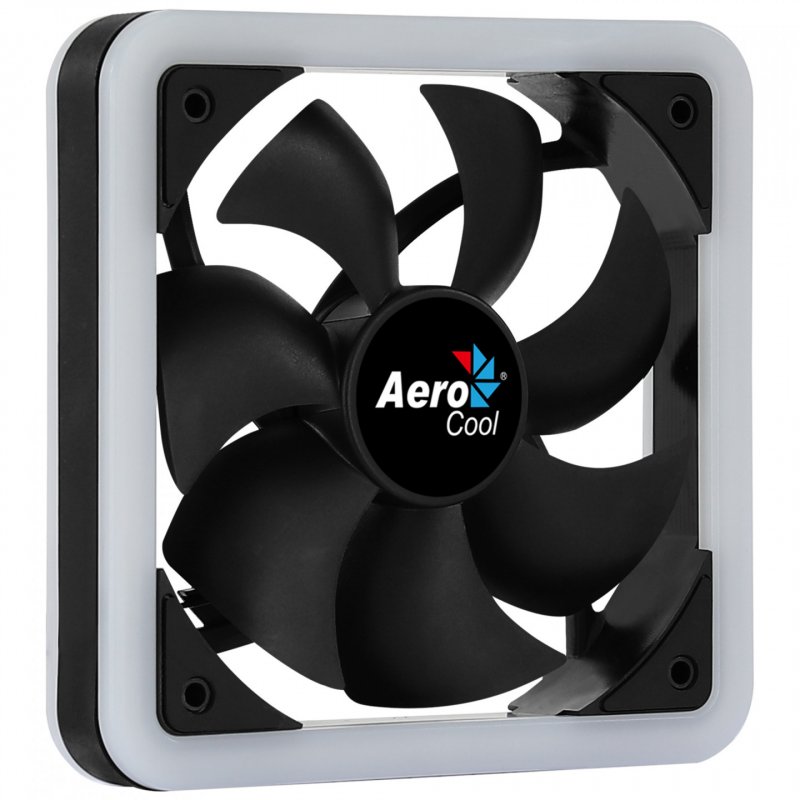 Ventilateur de boitier AeroCool compatible Edge RGB 14cm (Noir)