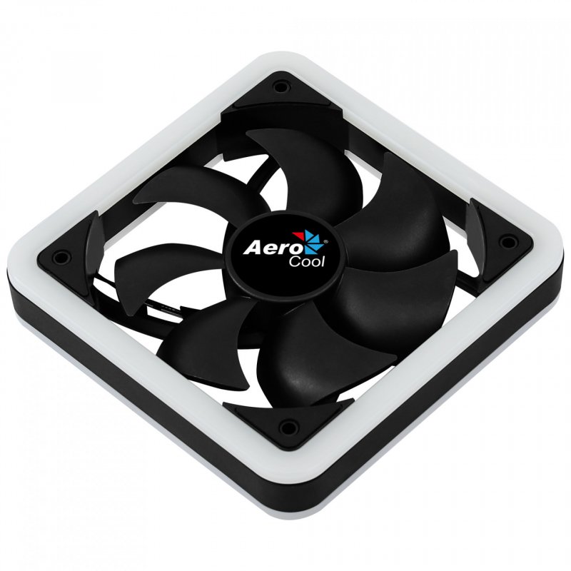Ventilateur de boitier AeroCool compatible Edge RGB 14cm (Noir)