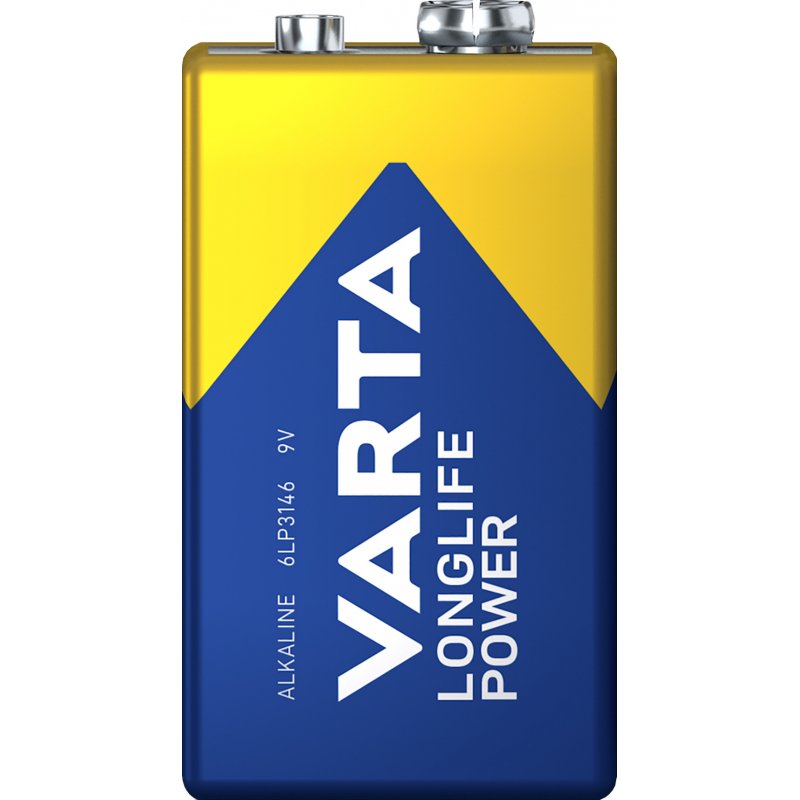 Pile Alcaline Varta compatible High Energy LR22 9V (R22)