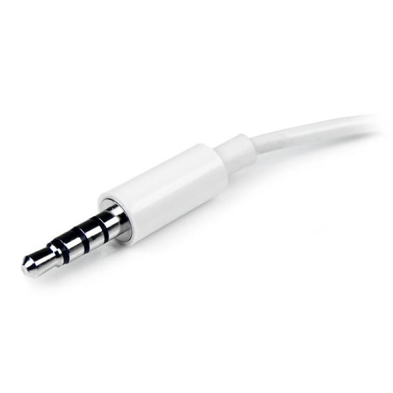 Adaptateur pour casque avec prises écouteur et micro séparées mini jack 3.5 mm M/F