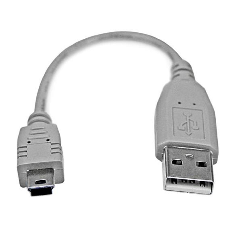 CABLE MINI USB 2.0 USB A VERS MINI USB B - 15 CM
