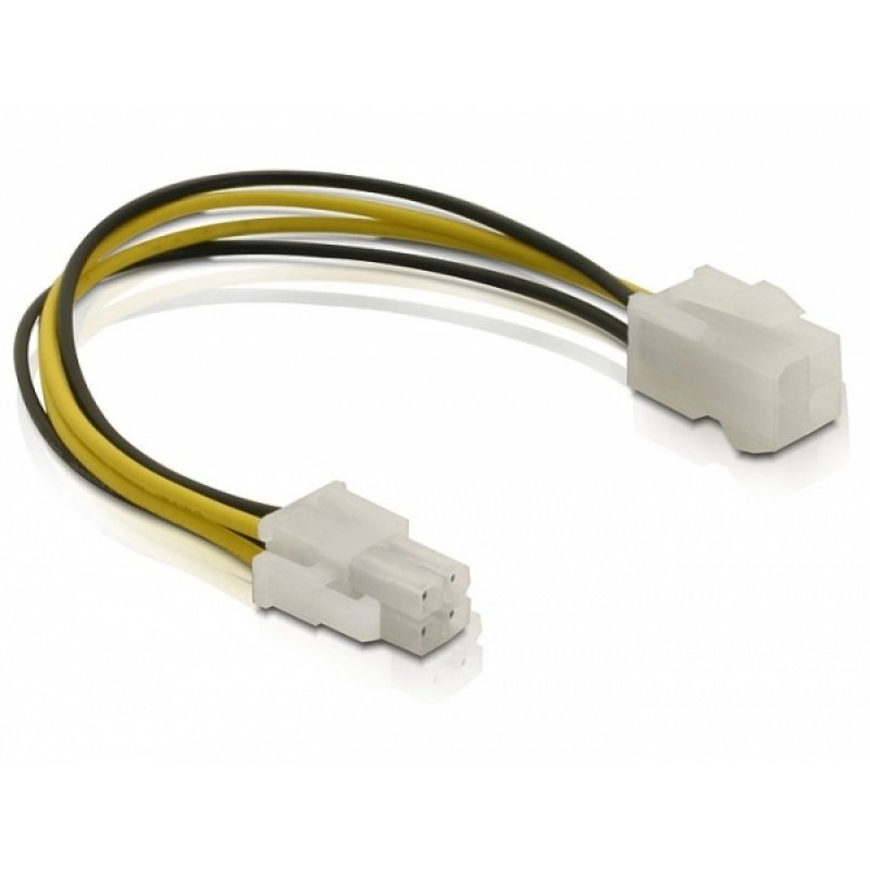 Cable d'alimentation 4 pins M/F 15cm