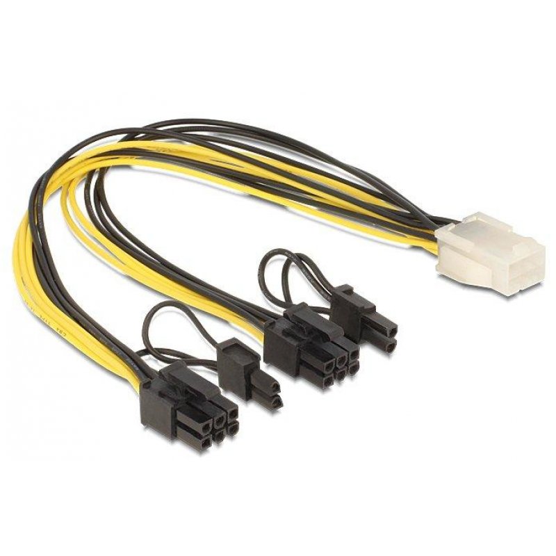 DeLOCK 83433 internal power cable 0.3 m