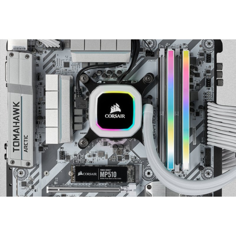 Corsair Vengeance CMH32GX4M2E3200C16W module de mémoire 32 Go 2 x 16 Go DDR4 3200 MHz