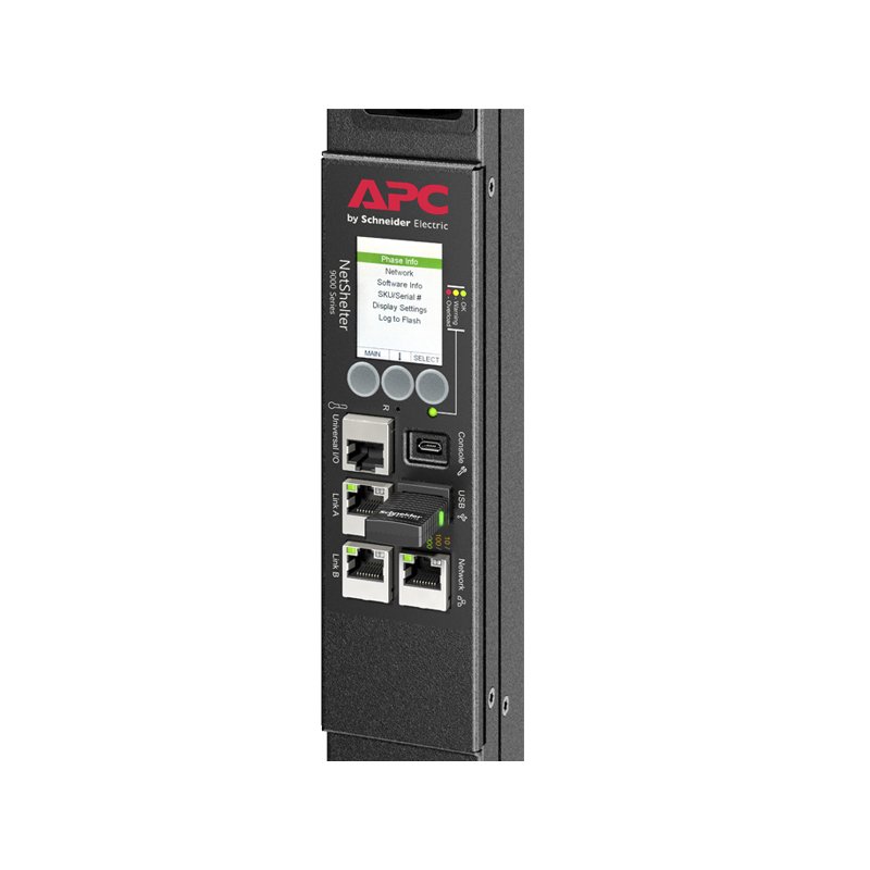 APC APDU9981EU3 power distribution unit (PDU) 24 AC outlet(s) 0U Black