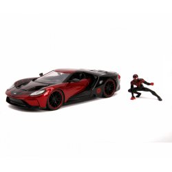 Jada Toys Marvel Miles Morales 2017 Ford GT 1:24