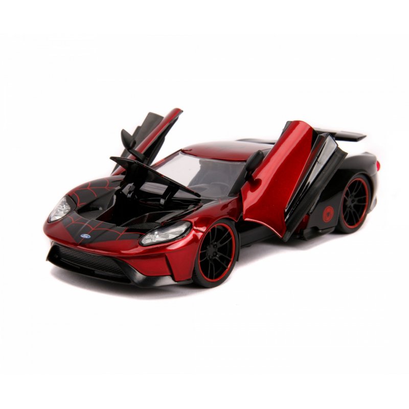 Jada Toys Marvel Miles Morales 2017 Ford GT 1:24
