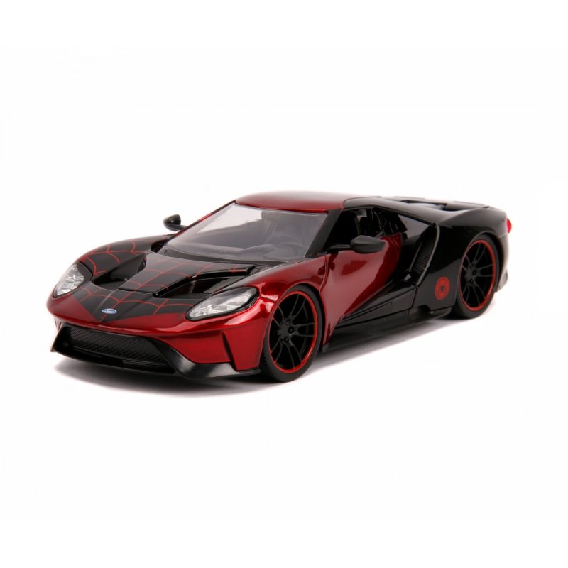 Jada Toys Marvel Miles Morales 2017 Ford GT 1:24