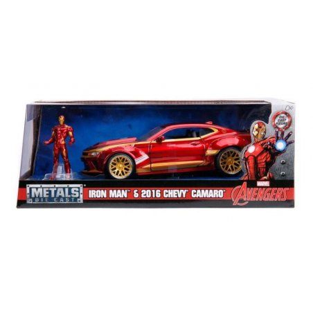 MARVEL - Iron Man 2016 Chevy Camaro SS - 1:24