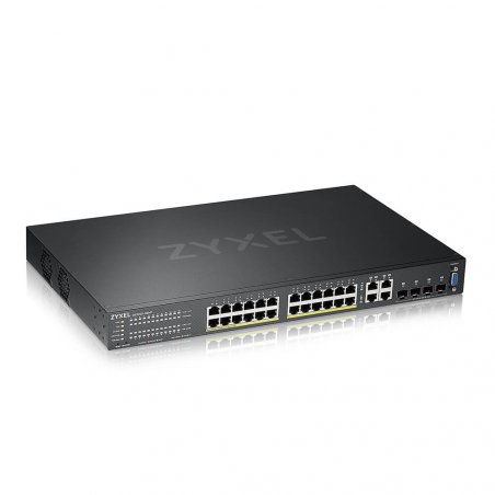 Zyxel GS2220-28HP-EU0101F commutateur réseau Géré L2 Gigabit Ethernet (10/100/1000) Connexion Ethernet, supportant l'