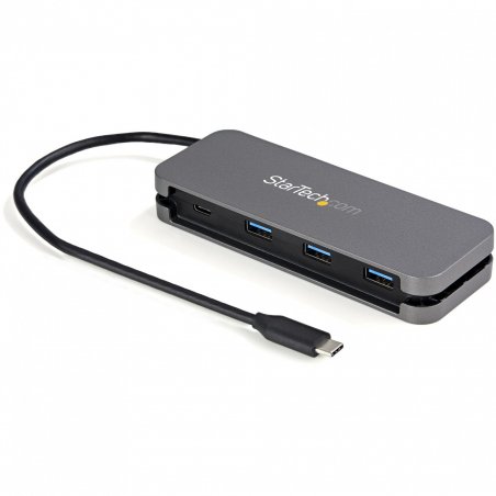 StarTech.com Hub USB-C 4 Ports - 3x USB-A/1x USB-C - Hub USB 3.0 Type-C 5Gbps (USB 3.2 Gen 1) - Alimenté par Bus - Adap