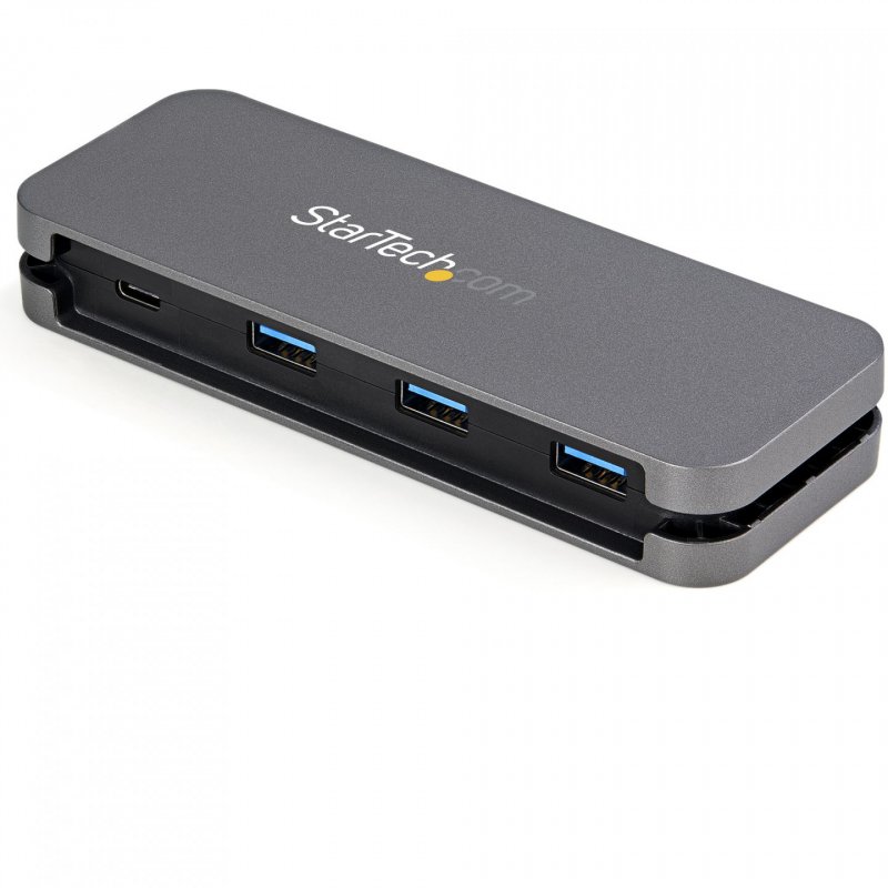 StarTech.com Hub USB-C 4 Ports - 3x USB-A/1x USB-C - Hub USB 3.0 Type-C 5Gbps (USB 3.2 Gen 1) - Alimenté par Bus - Adap