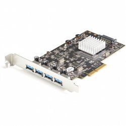 StarTech.com Carte PCIe 2 Ports USB - 10Gbps - Carte Contrôleur Hôte USB 3.2 Gen 2 Type-A PCI Express 3.0 - 2 Contrôl