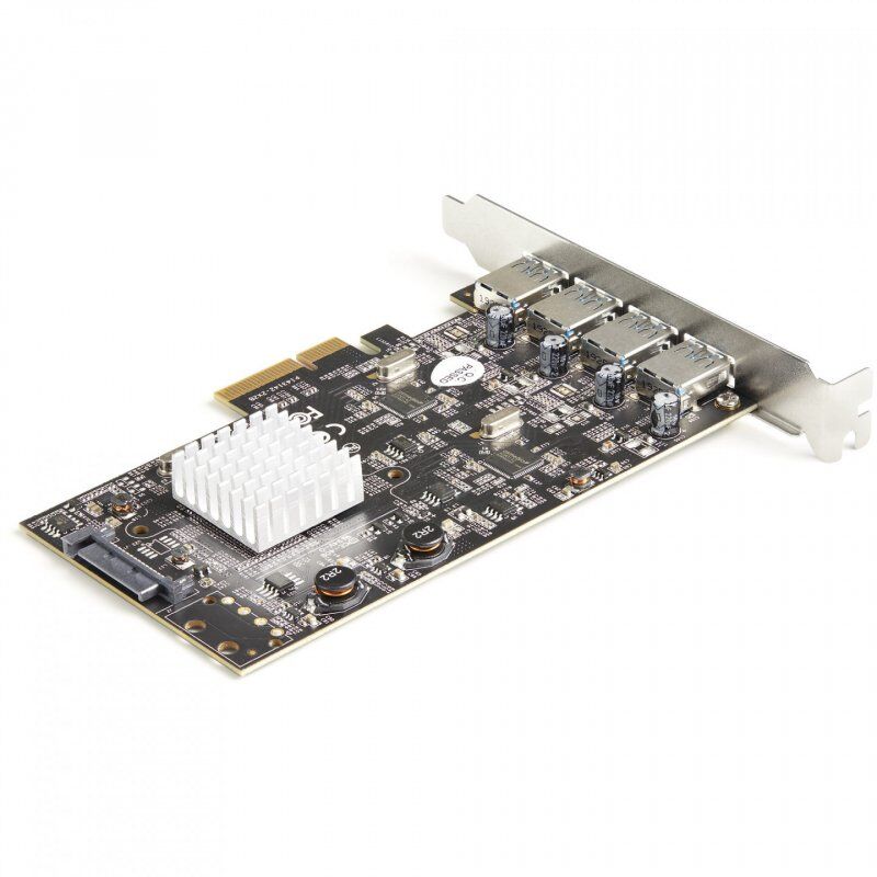 StarTech.com Carte PCIe 2 Ports USB - 10Gbps - Carte Contrôleur Hôte USB 3.2 Gen 2 Type-A PCI Express 3.0 - 2 Contrôl