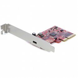 StarTech.com 1-Port USB 3.2 Gen 2x2 PCIe Card - USB-C SuperSpeed 20Gbps PCI Express 3.0 x4 Host Controller Card - USB Ty