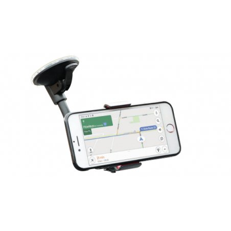 UNVIERSAL CAR FLEXIBLE SUCTION MOUNT WITH SMARTPHONE CLIP