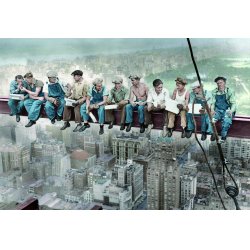 Puzzle Educa compatible - Déjeuner à New York (1500 pièces)