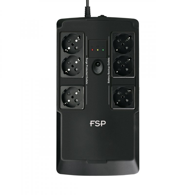 FSP/Fortron NanoFit 600 uninterruptible power supply (UPS) 0.6 kVA 360 W 6 AC outlet(s)