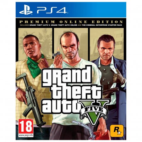 Take-Two Interactive Grand Theft Auto V: Premium Edition English, French PlayStation 4