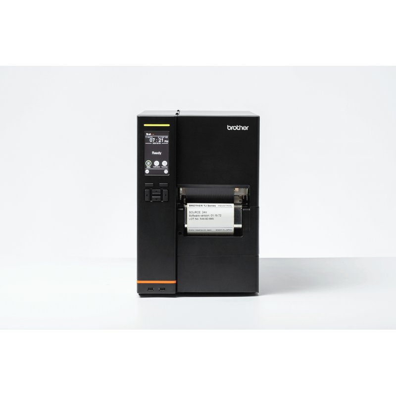 Brother TJ-4522TN imprimante pour étiquettes Thermique direct/Transfert thermique 300 x 300 DPI 305 mm/sec Avec fil Eth