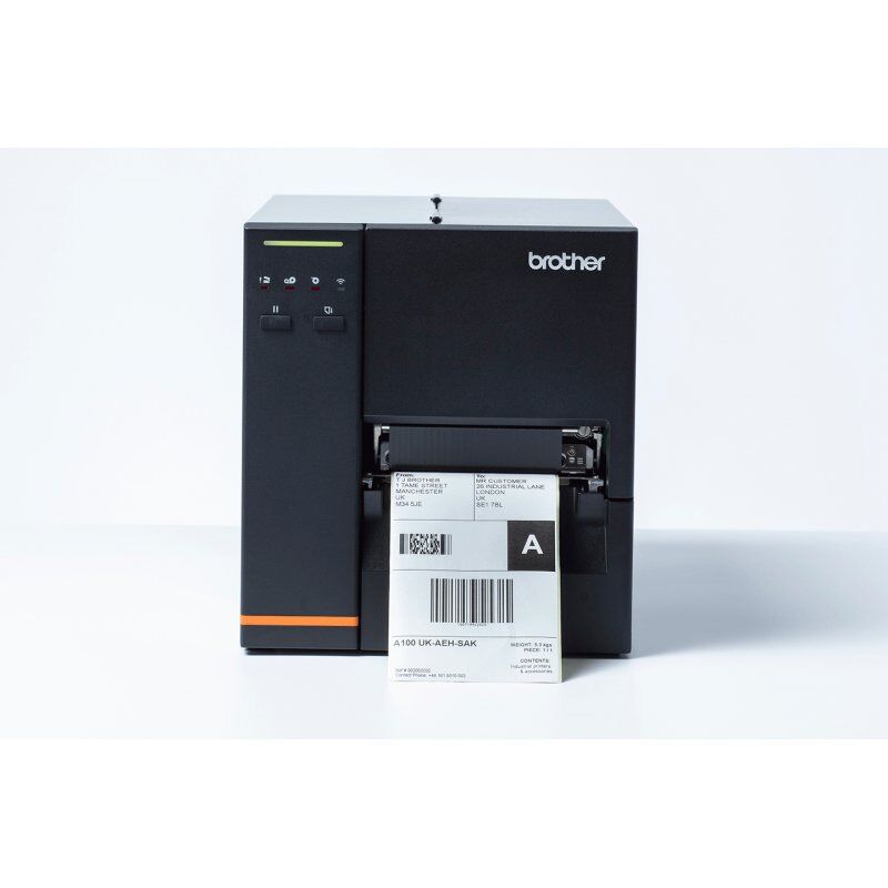 Brother TJ-4020TN label printer Direct thermal / Thermal transfer 203 x 203 DPI 254 mm/sec Wired Ethernet LAN