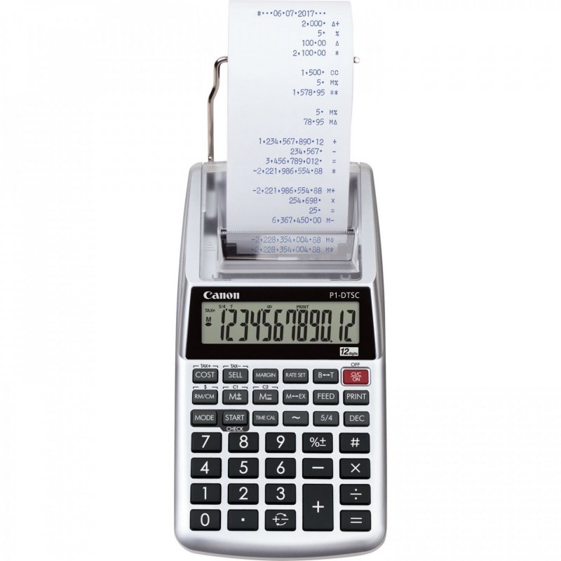 Canon P1-DTSC II EMEA HWB calculator Desktop Printing Grey