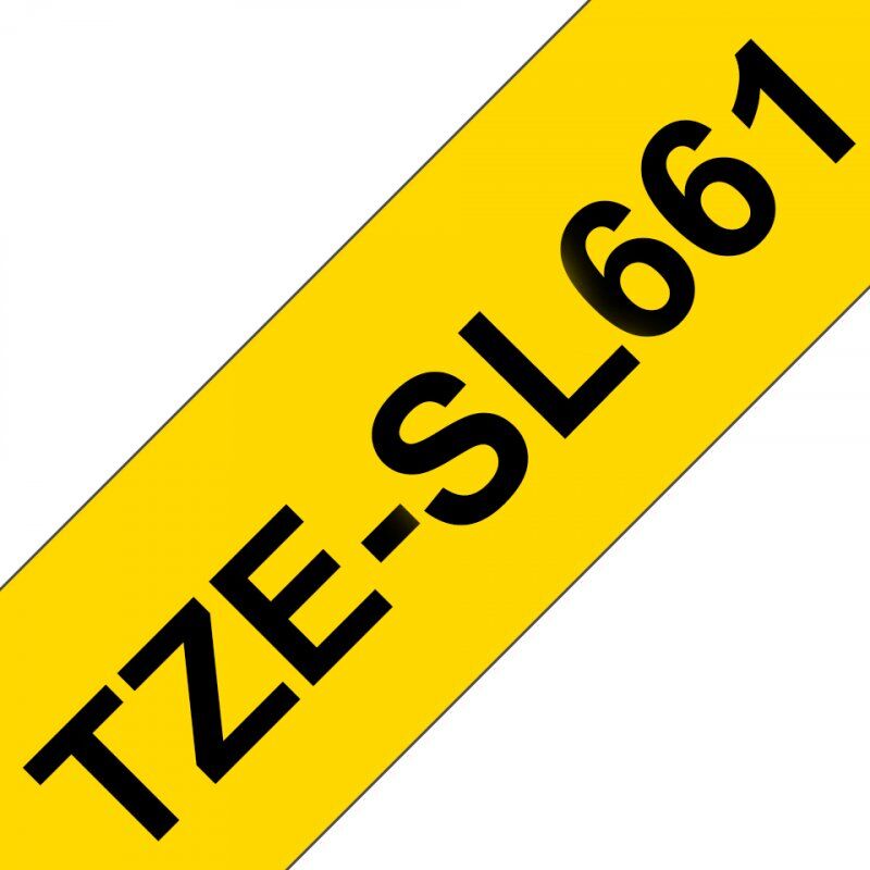 Brother TZe-SL661 printer ribbon Black